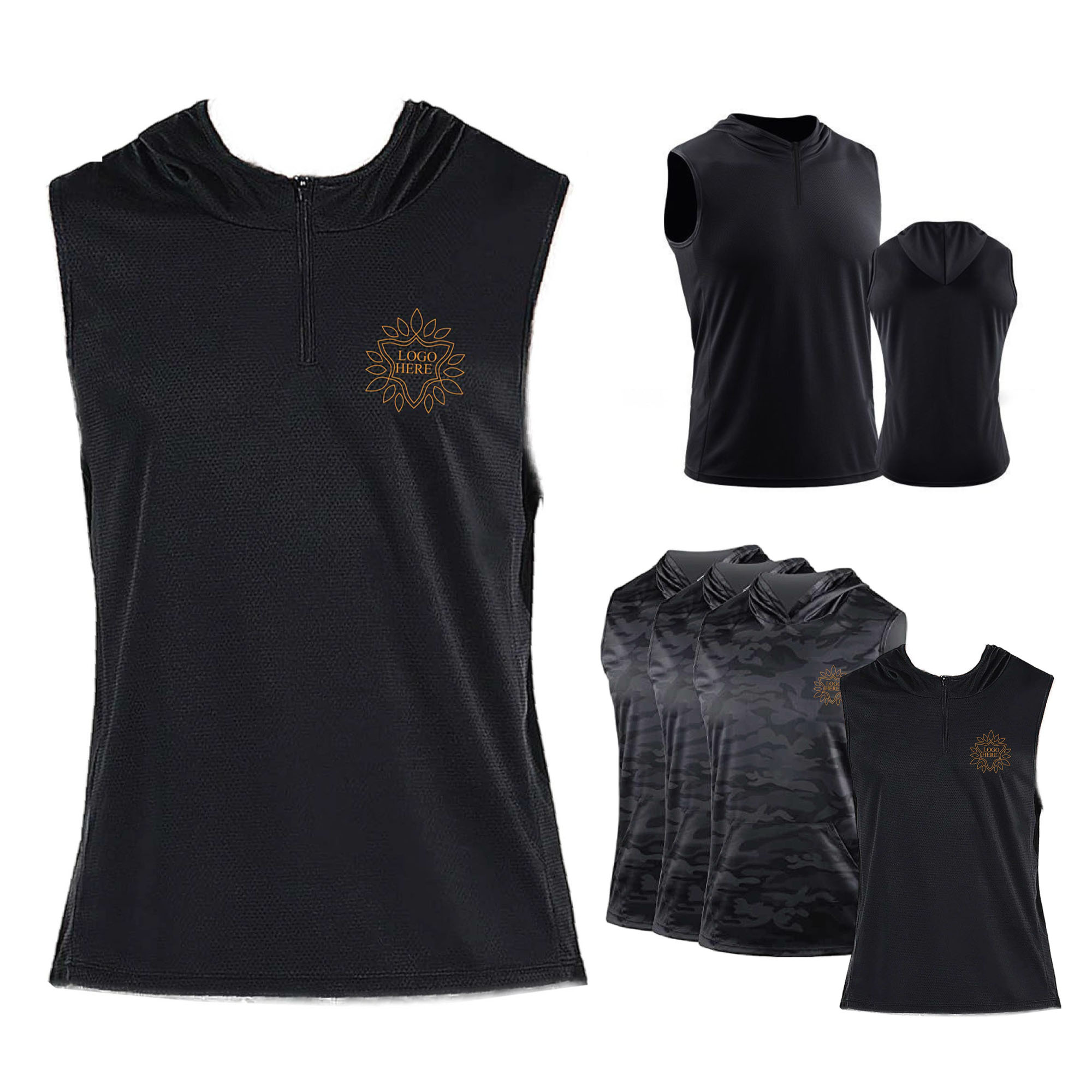 Sleeveless Running Shirts 2
