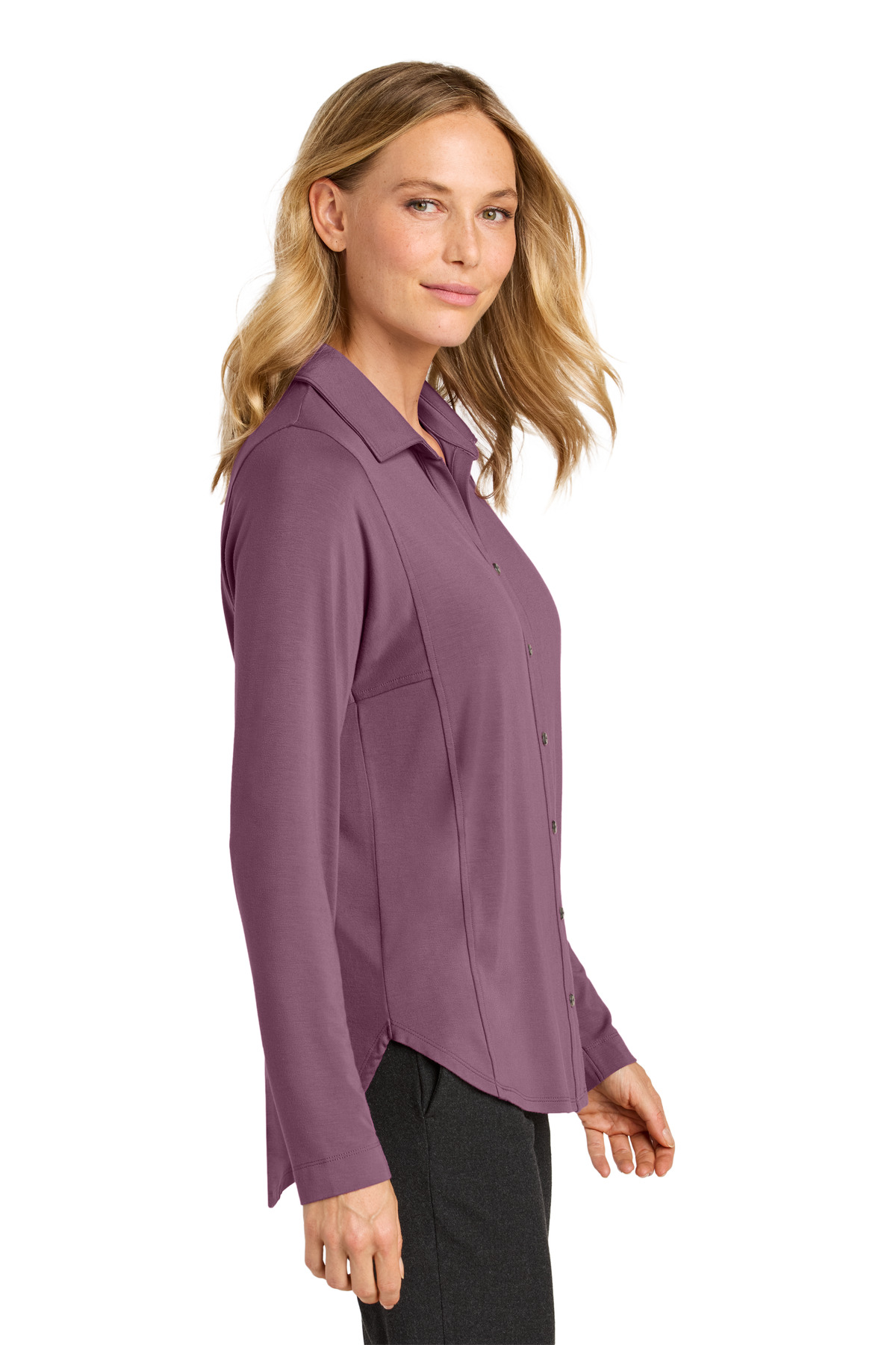 Port Authority Women's Luxe Knit Button Tunic LK5602 19