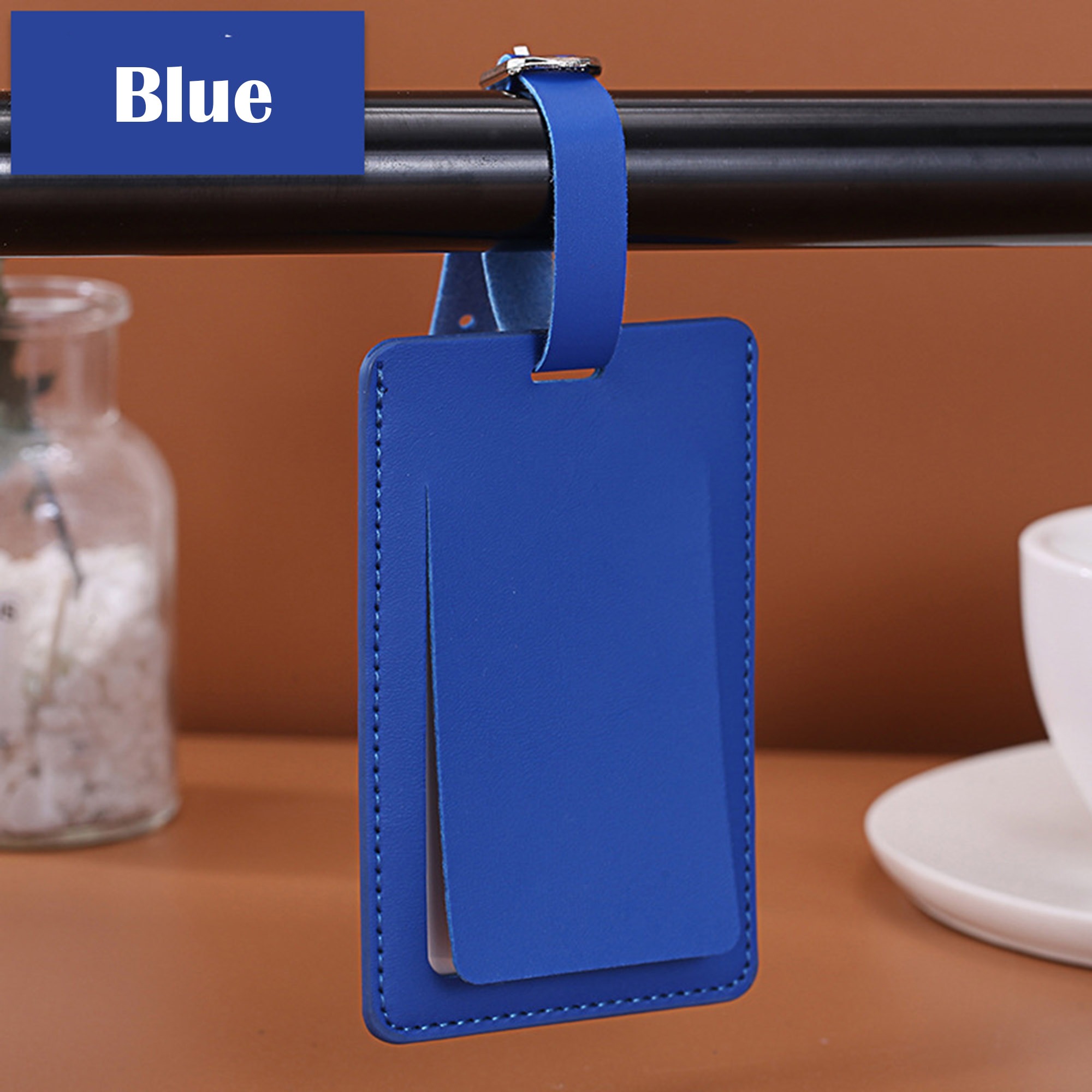 Quality PU Leather Luggage Tags 2
