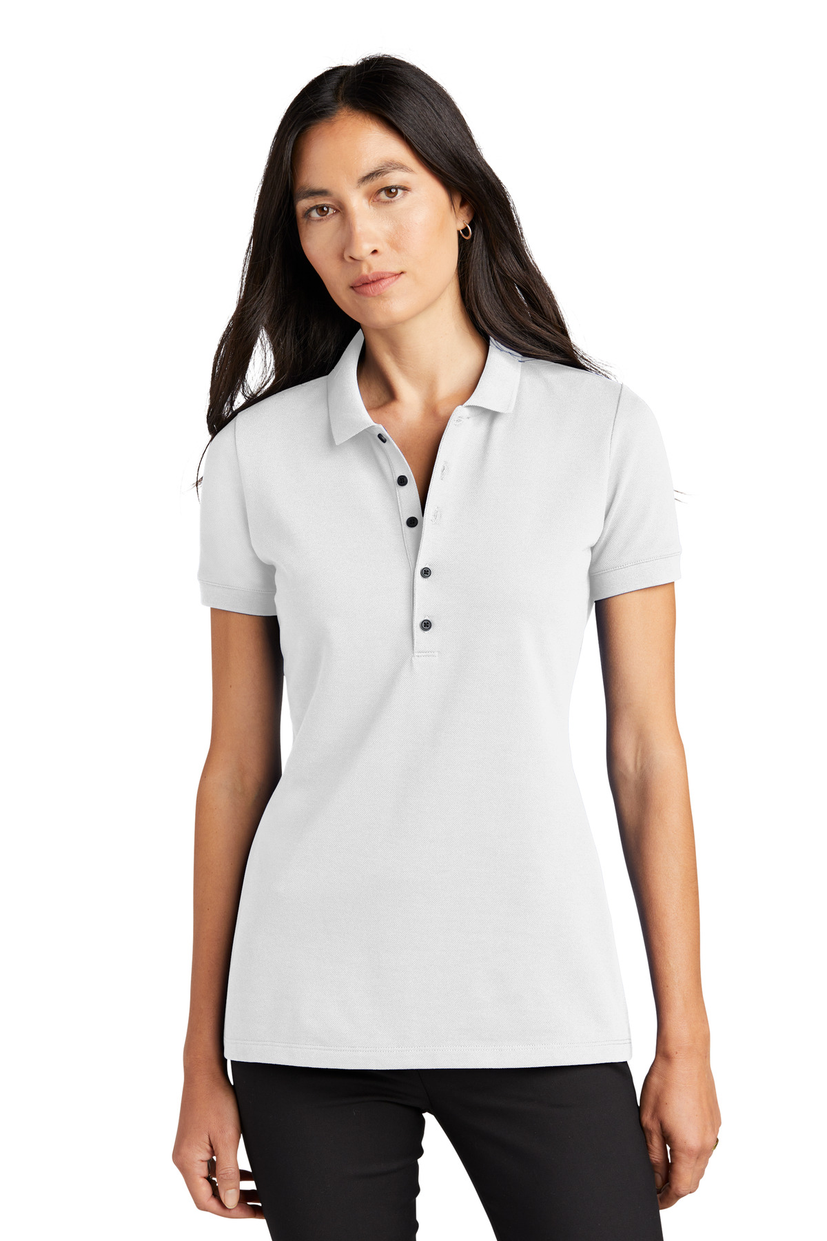 Mercer+Mettle Women's Stretch Heavyweight Pique Polo MM1001 41