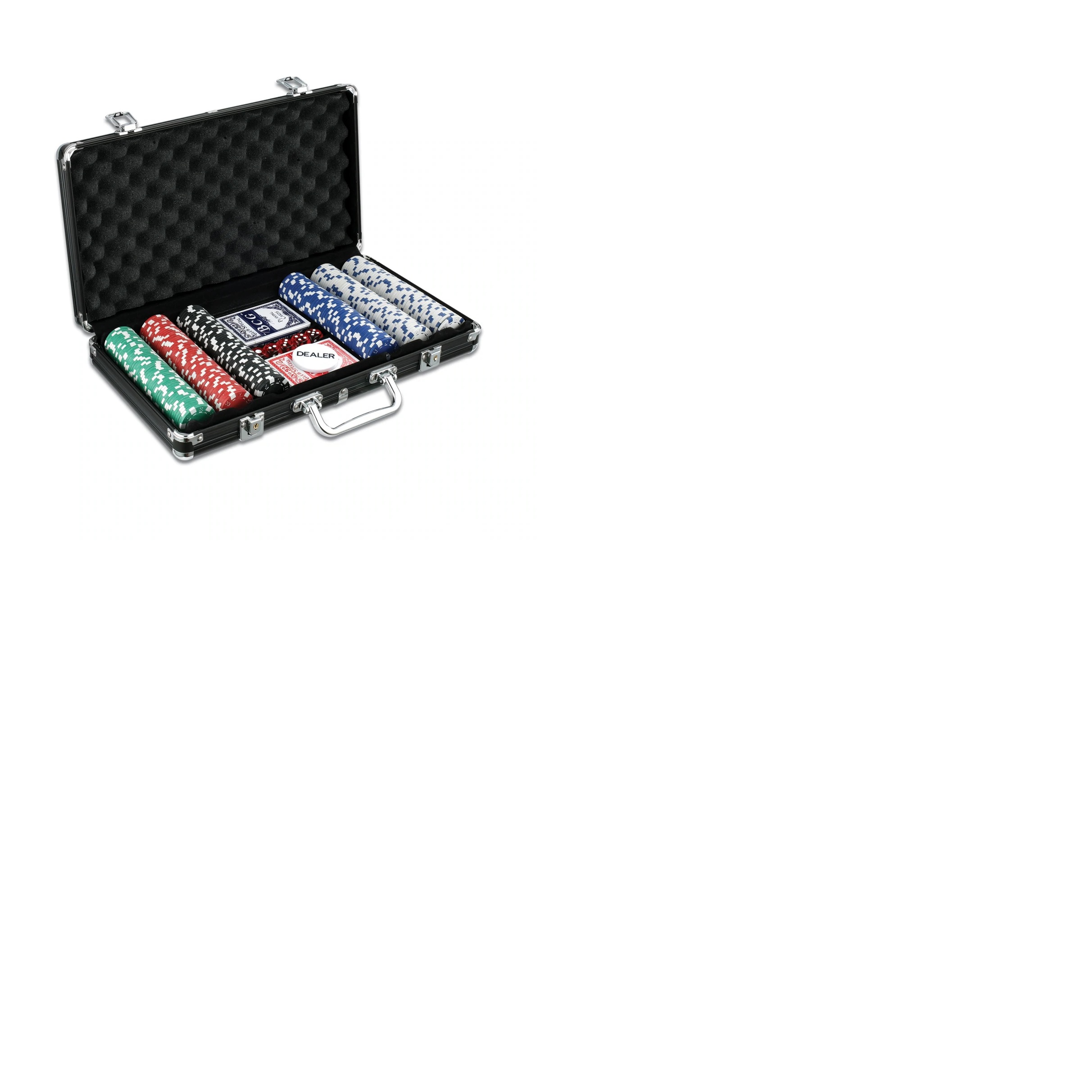 200PCS CHIPS ALUMINUM POKER CHIP SET 2