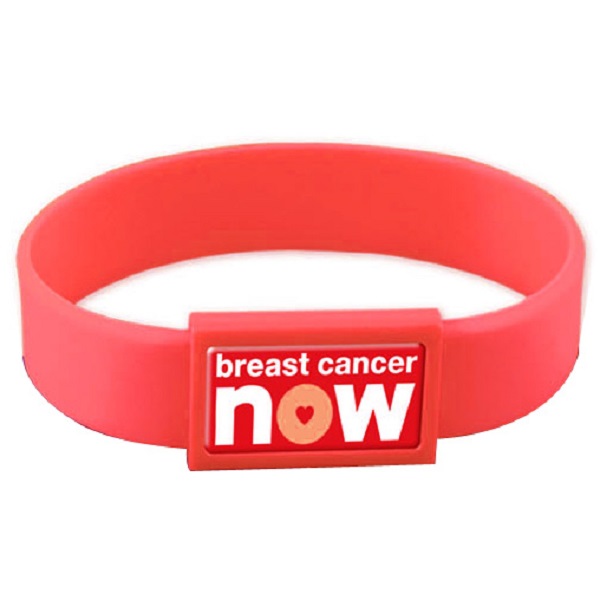 Silicone Wristband with Emblem Badge 2
