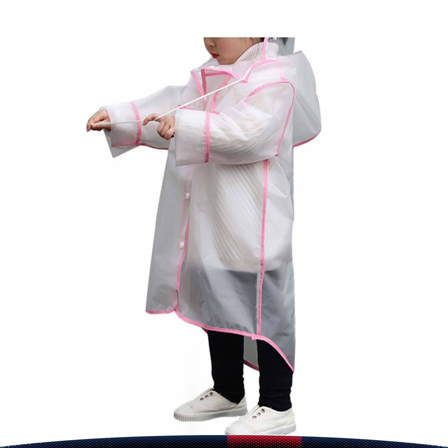 Transparent Kids Raincoat 3