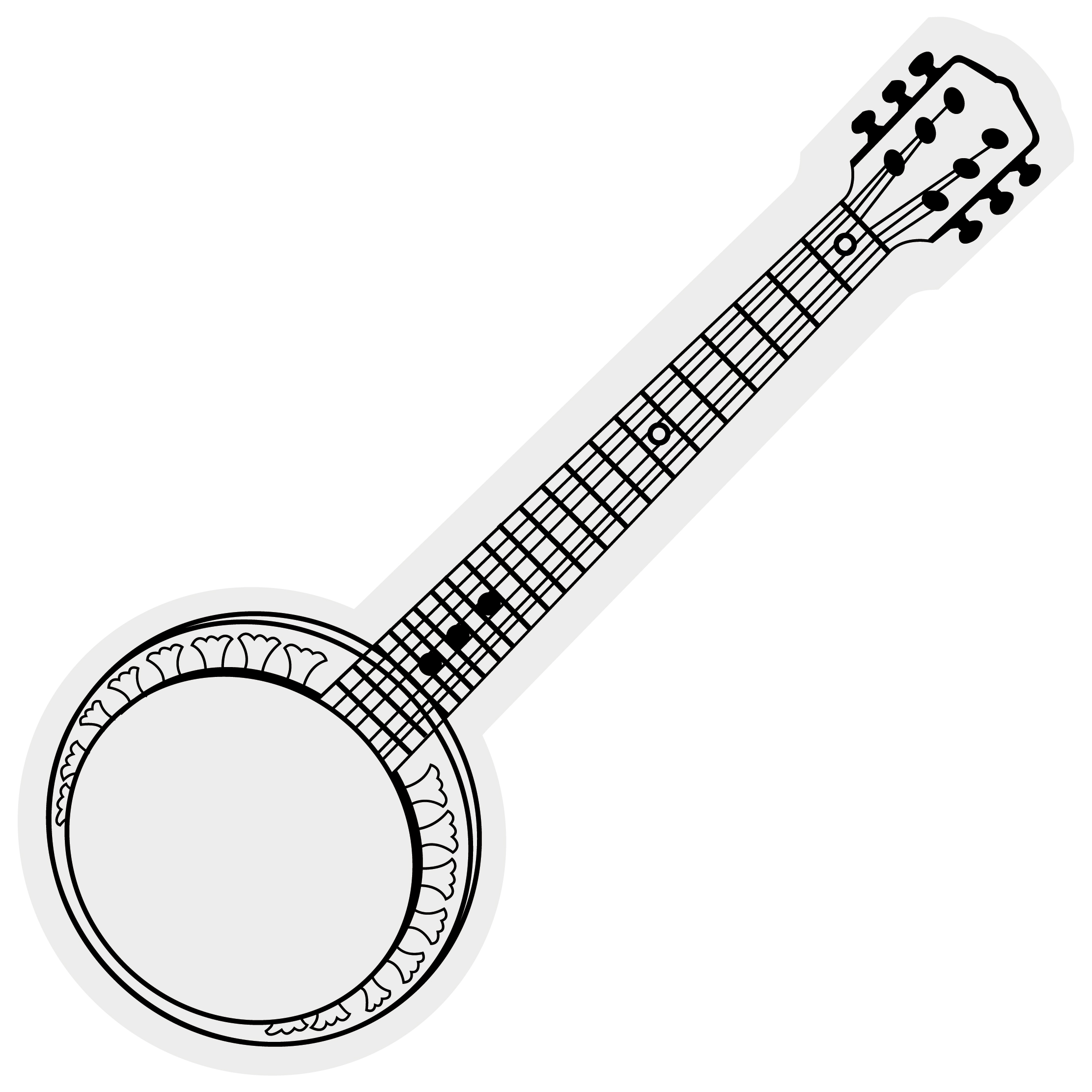 Foam Banjo 16" 6