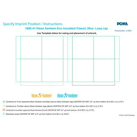 Klean Kanteen Eco Insulated Classic 20oz- Loop cap 85