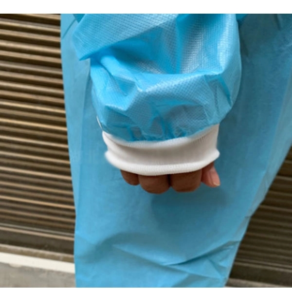 Disposable PE Nonwoven Isolation Gown 2