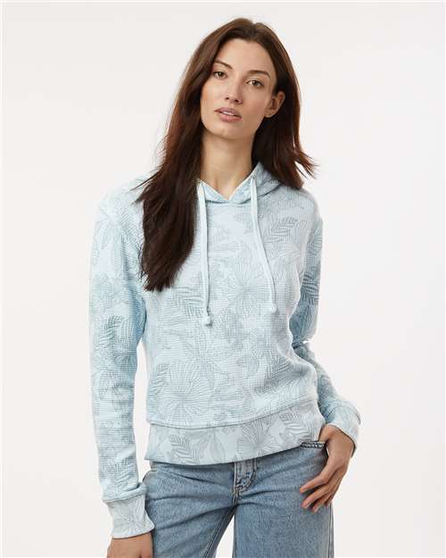 Women's Maddie Floral Print Hooded Sweatshirt - W24105 31