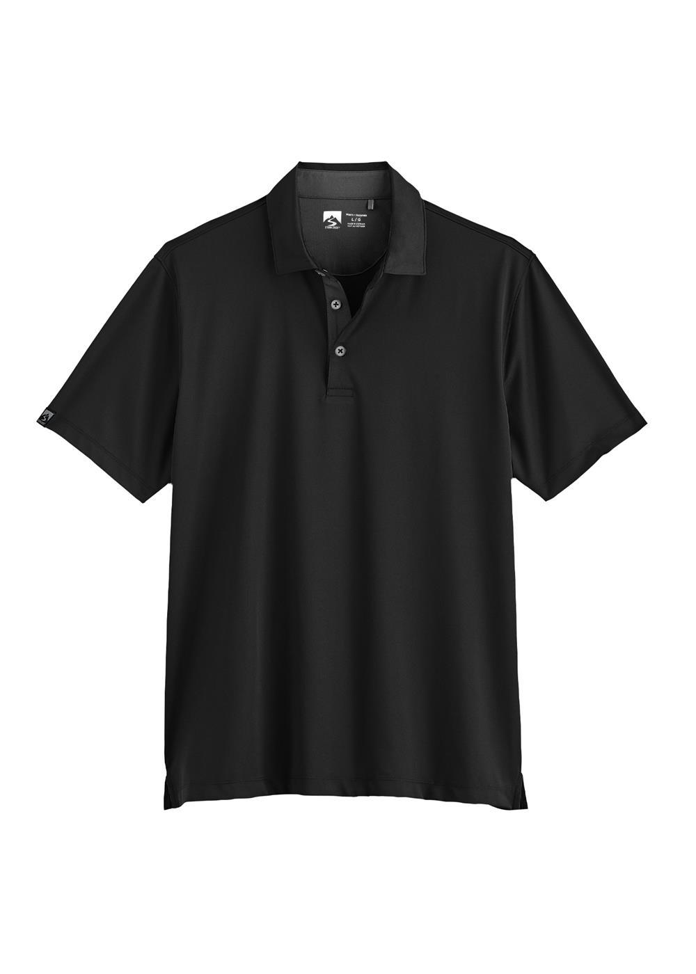 Storm Creek Men's Visionary II Solid Short Sleeve Polo 20