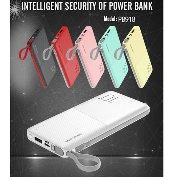 Portable Charger Power Bank 10000mAh Capacity 3