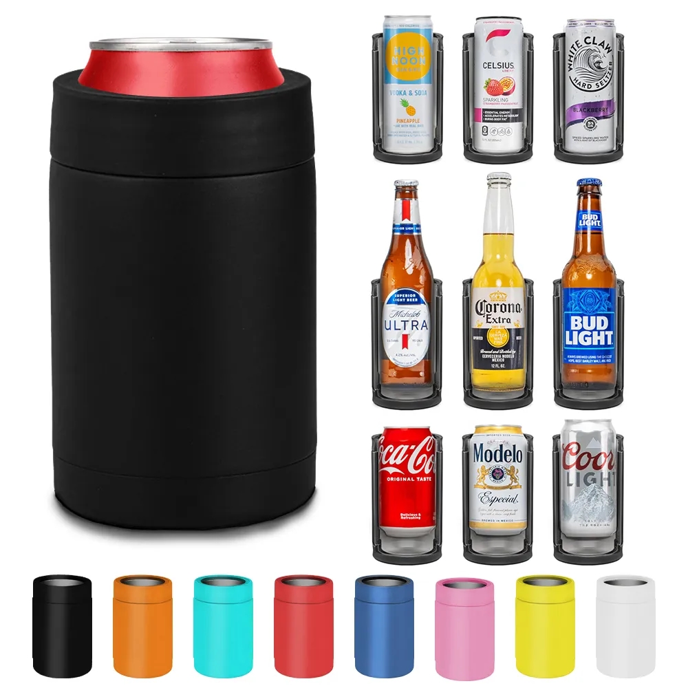 12 oz Vacuum Insulated Can and Bottle Cooler 4