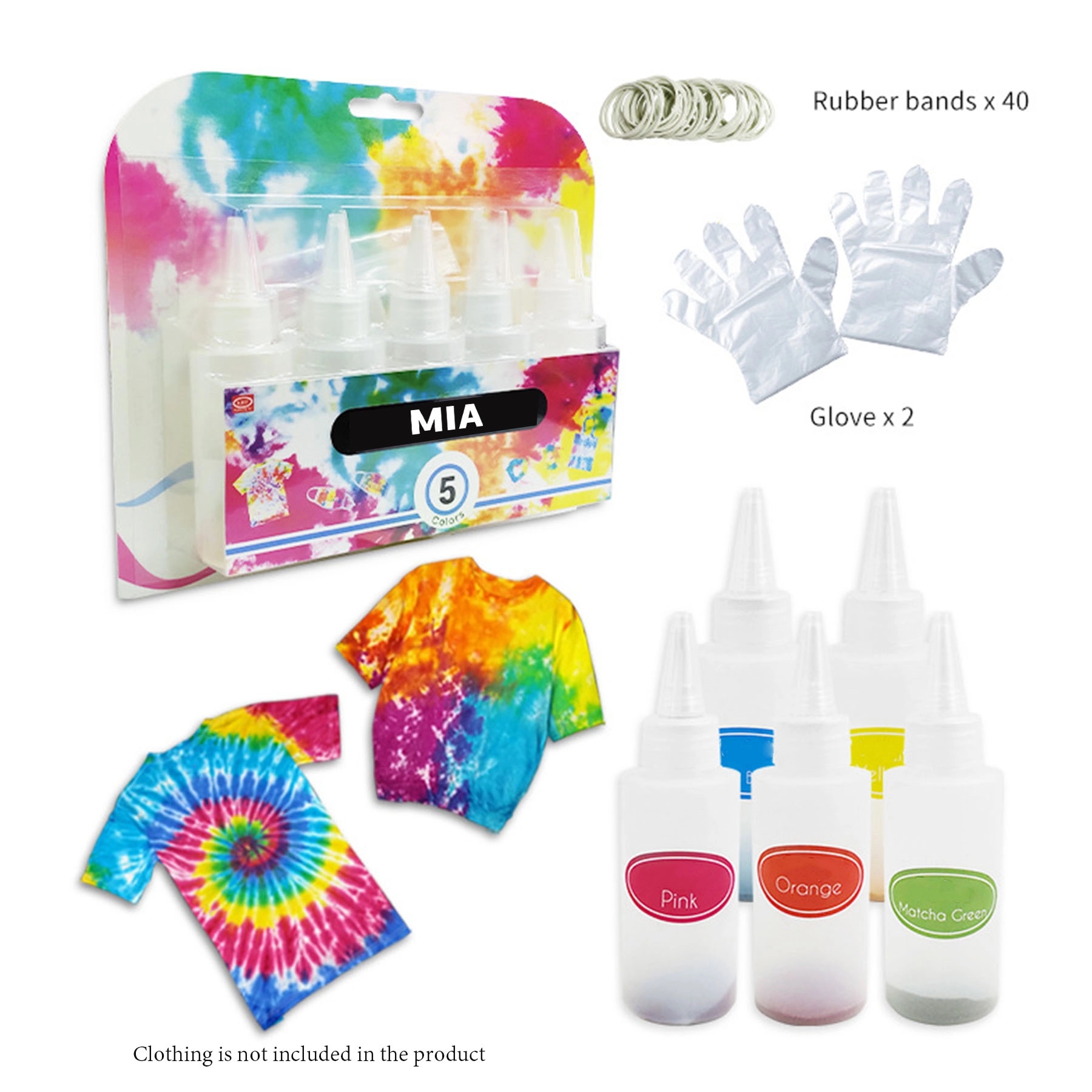 Tie-Dye Party Pigment Set 2