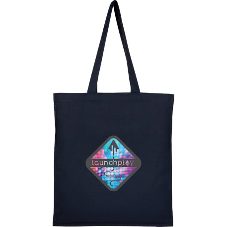 Double-Stitched 8oz Organic Cotton Tote, custom tote bag with logo imprint 62