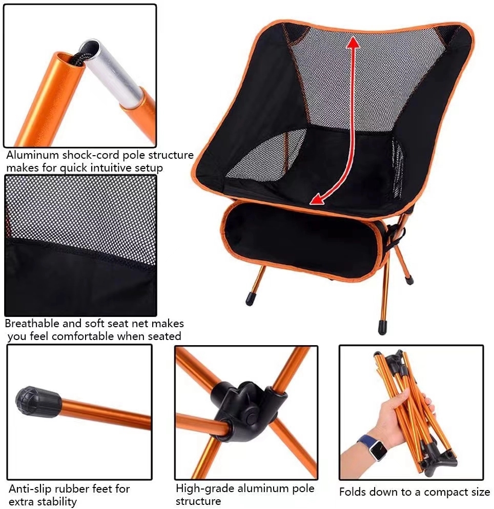 Portable Lightweight Folding Camping Chair 2
