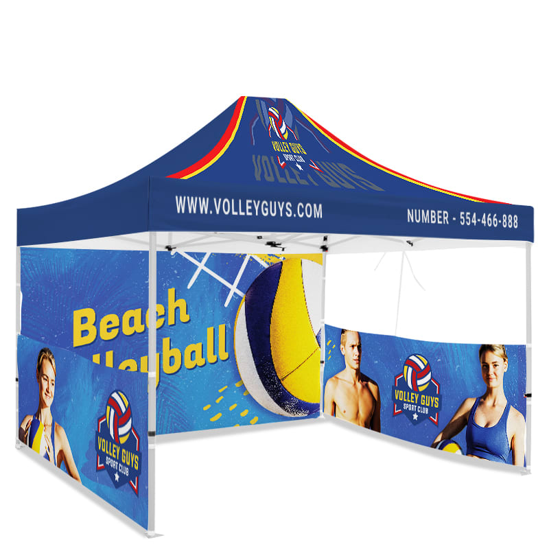 10ft X 15ft Full Color Pop Up Canopy Tents 31
