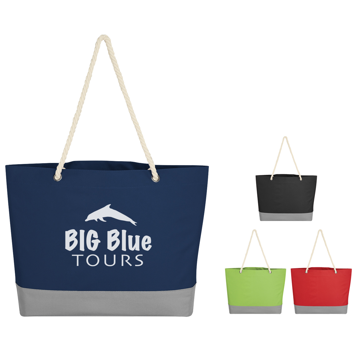 Boca Tote Bag With Rope Handles 12