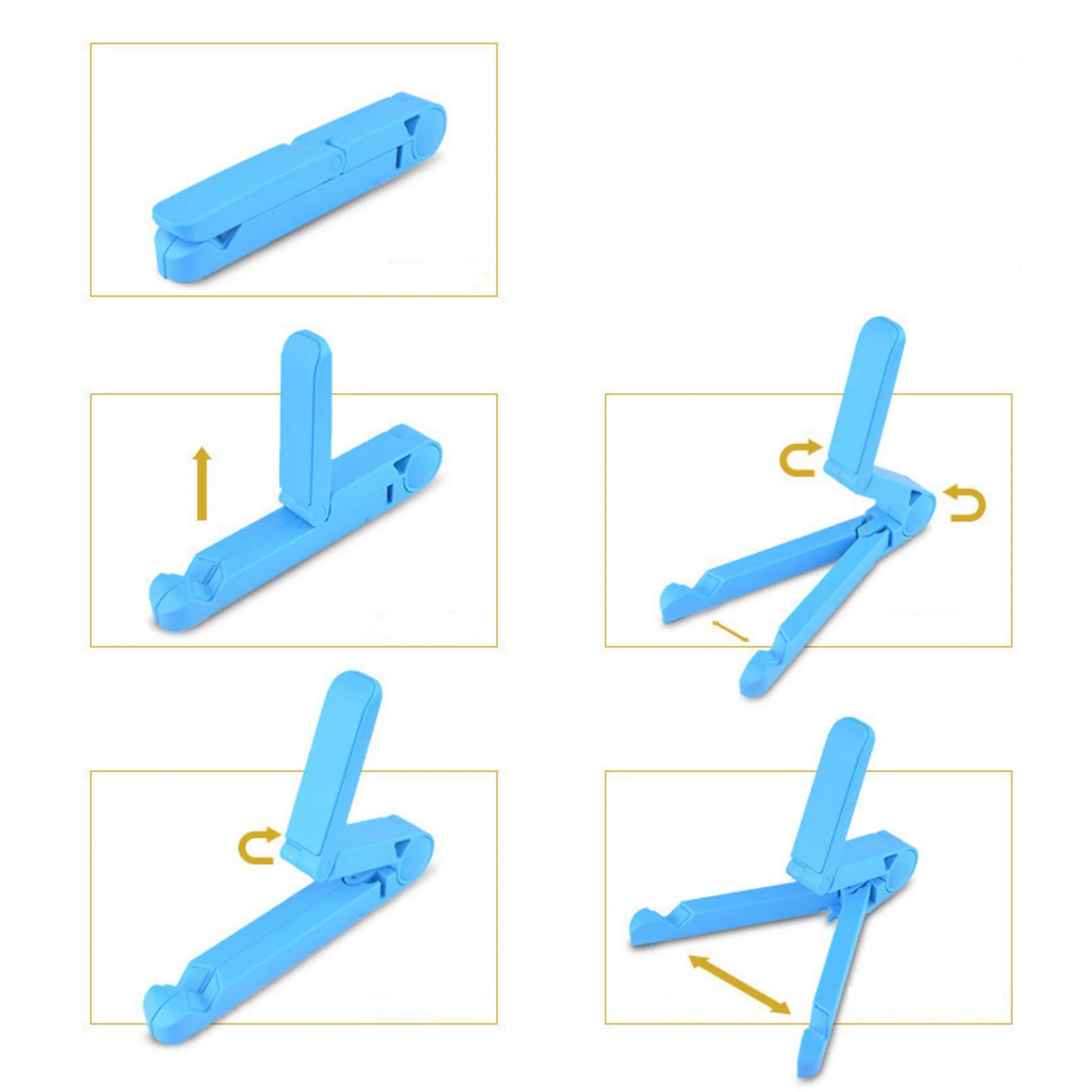 Adjustable Foldable Desktop Phone Holder 8