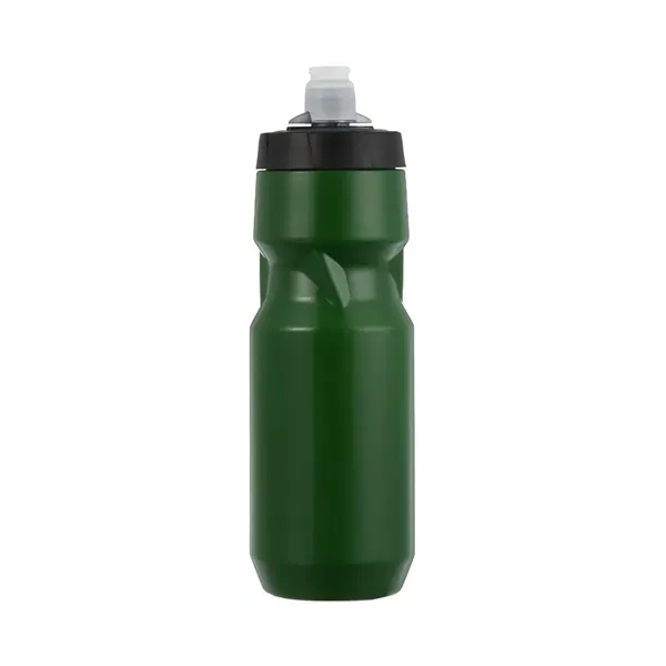 24 oz Sports Water Bottle with Squeeze Design and Cover 3