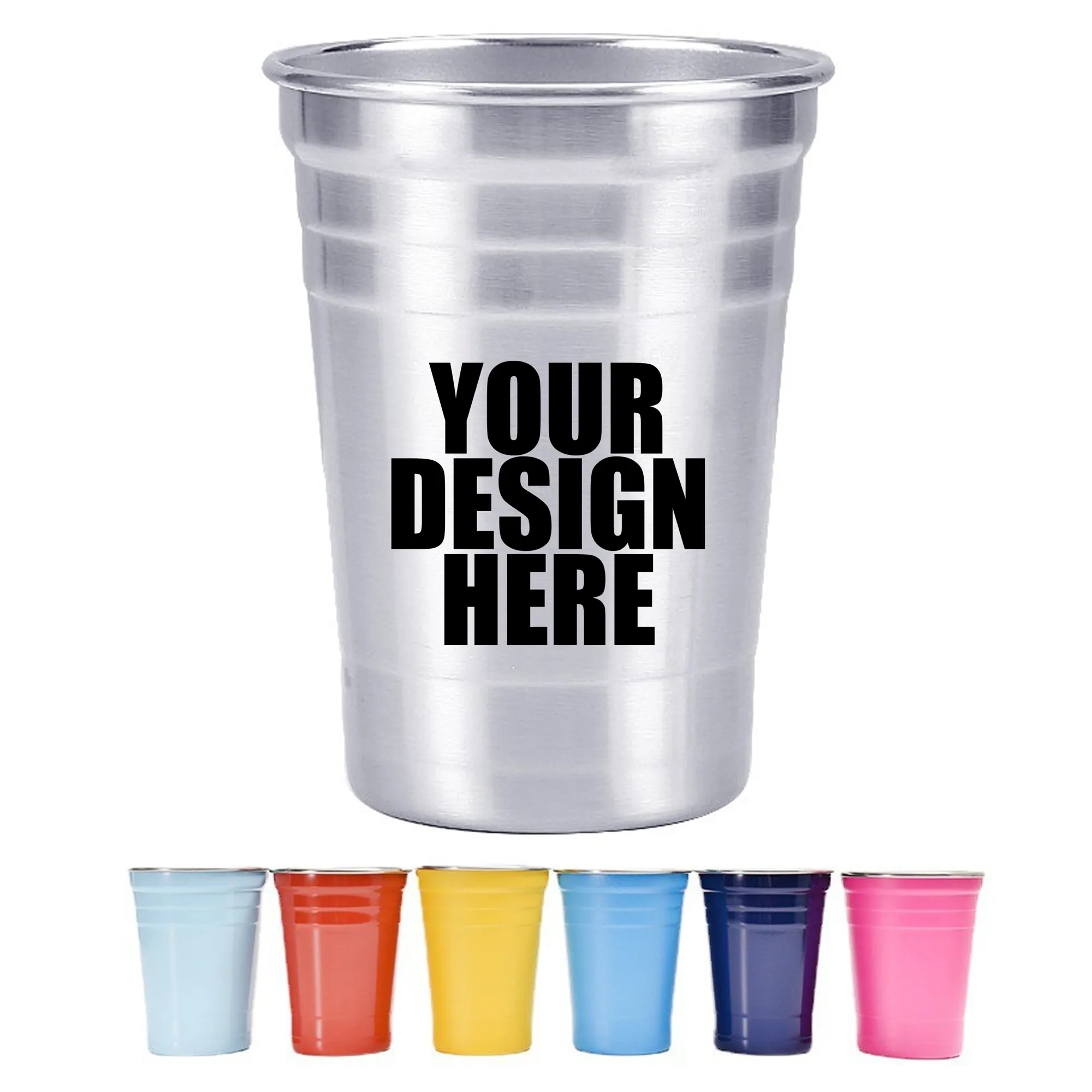 18 oz Stainless Steel Metal Cup 3