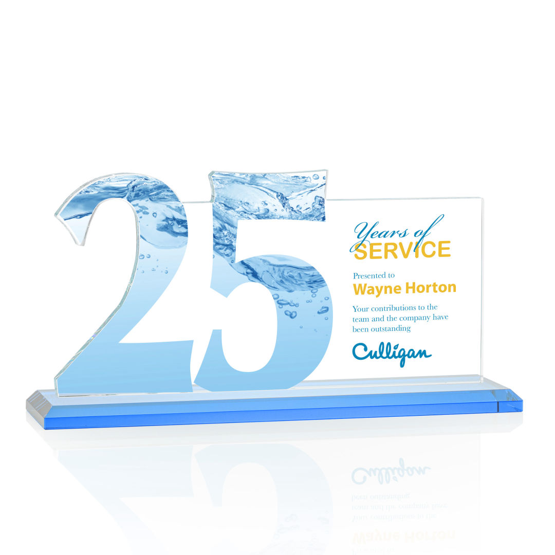 Hazelton VividPrint™ Award - Sky Blue 2