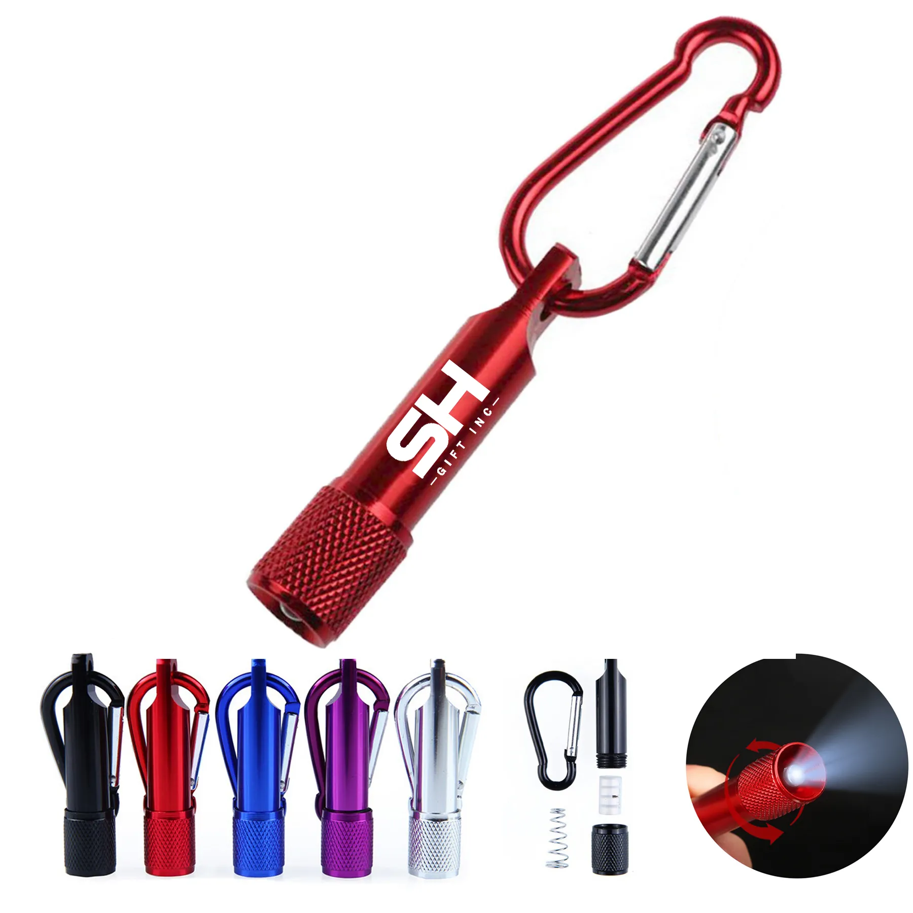 Mini LED Flashlight Keychains 1