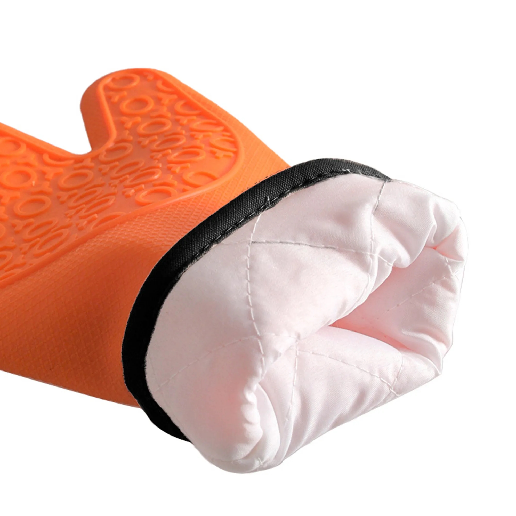 Custom Silicone Heat Resistant Oven Mitts 2
