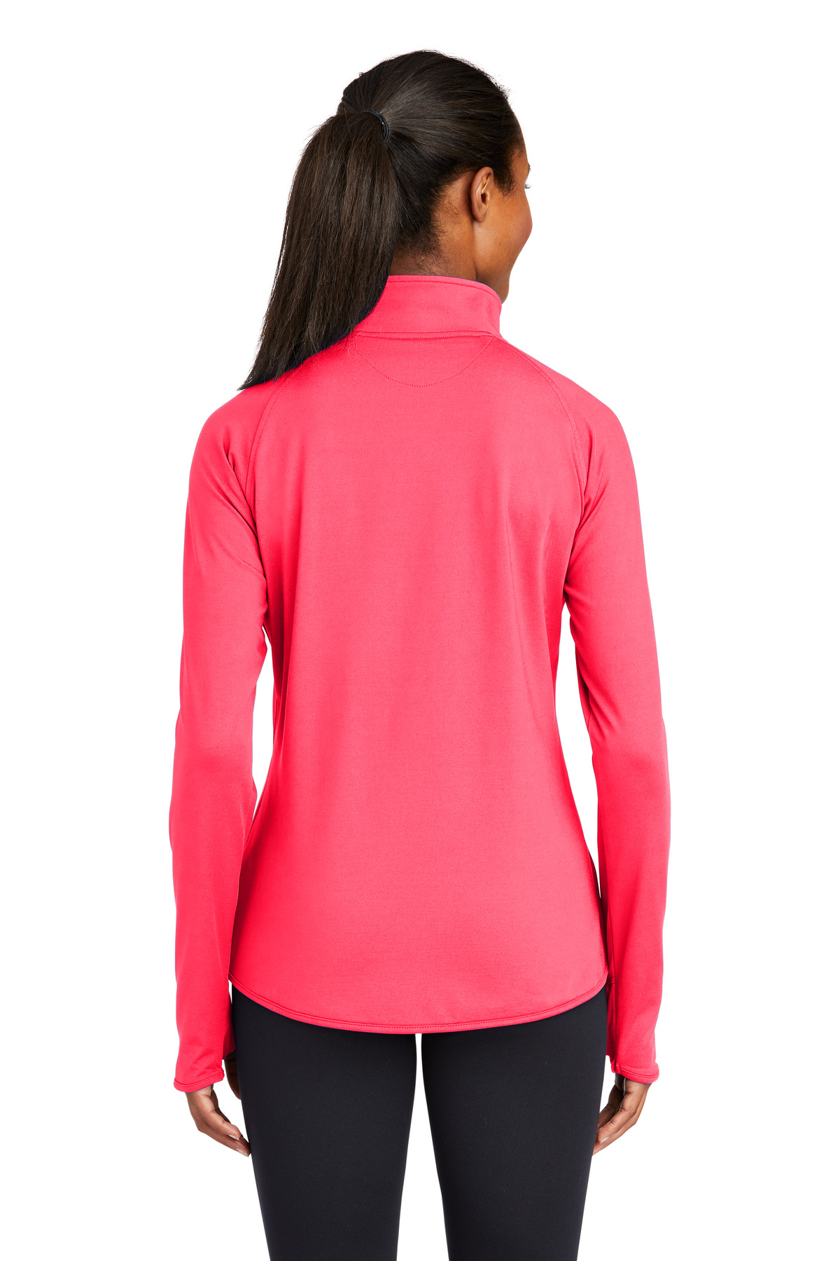 Sport-Tek® Women's Sport-Wick Stretch 1/4-Zip Pullover 22