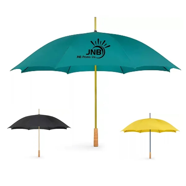60" Arc Golf Umbrella with 100% Rpet Canopy