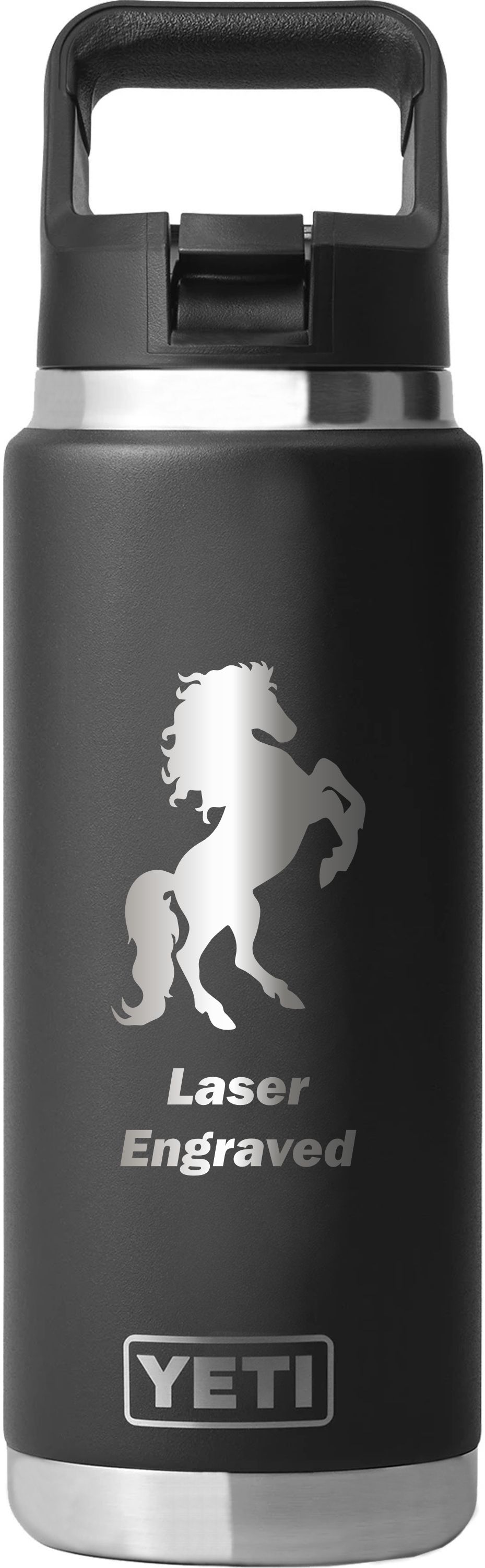 Authentic YETI 26 oz. Straw Bottle