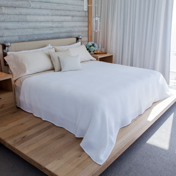 Queen Size Waffle Blanket 1