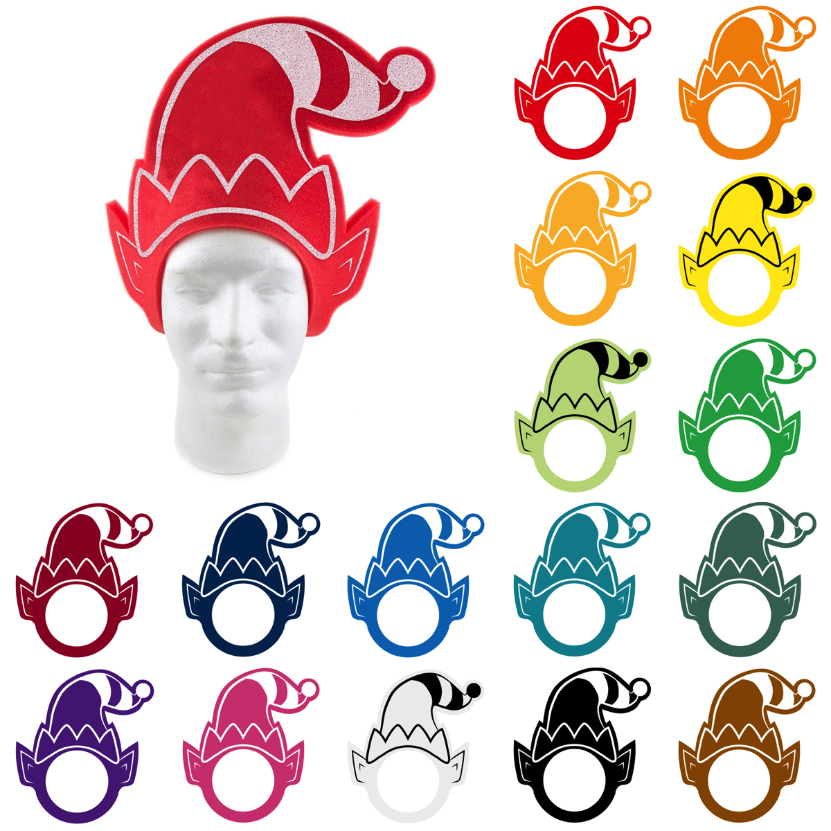 Elf Hat Pullover Visor 30