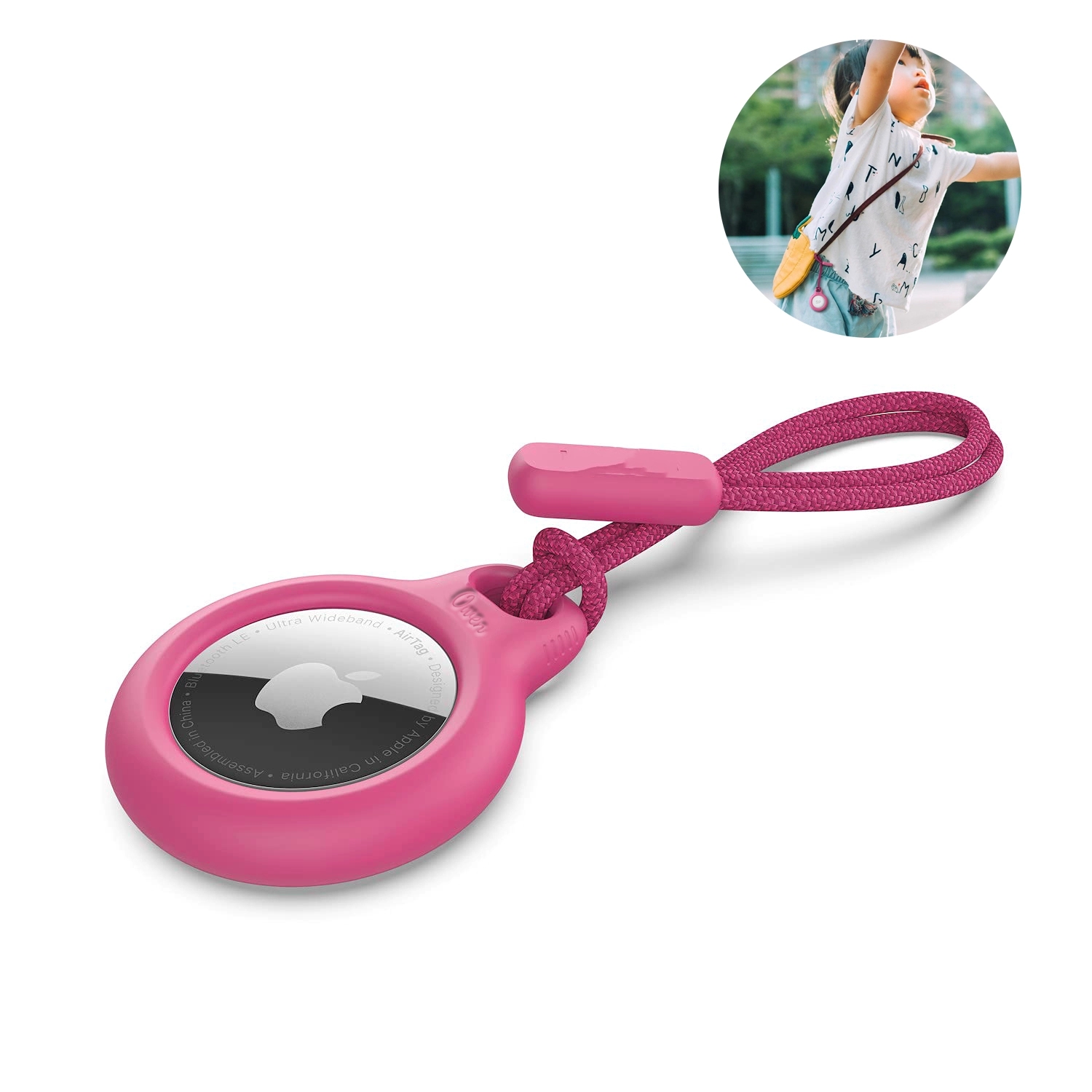 Anti-Lost Tracker Lanyard Protective Case 2