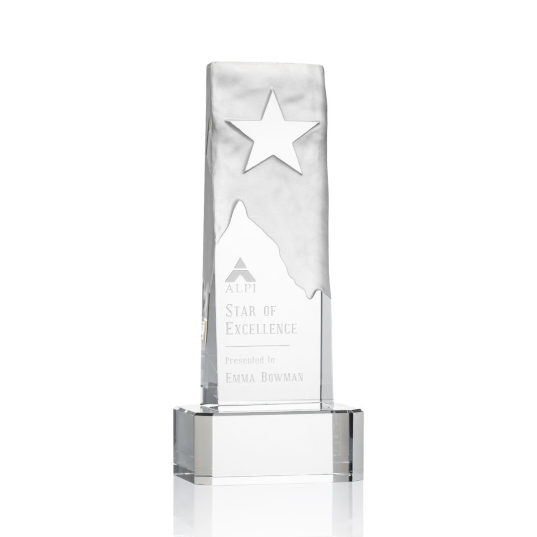 Stapleton Star Award on Base - Clear 2