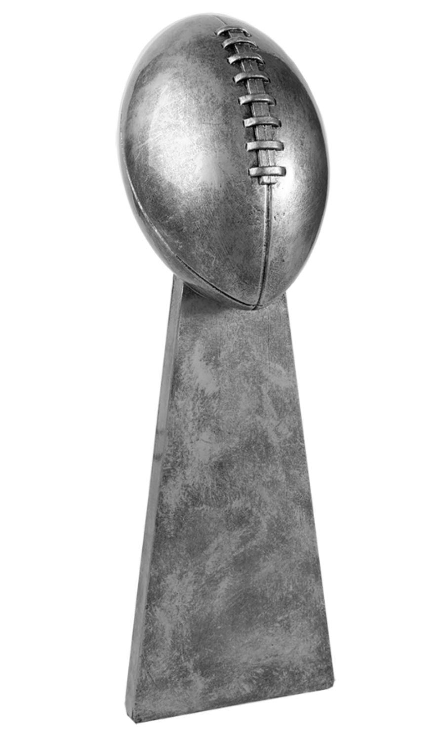 Antique Silver Football Resin Award 1