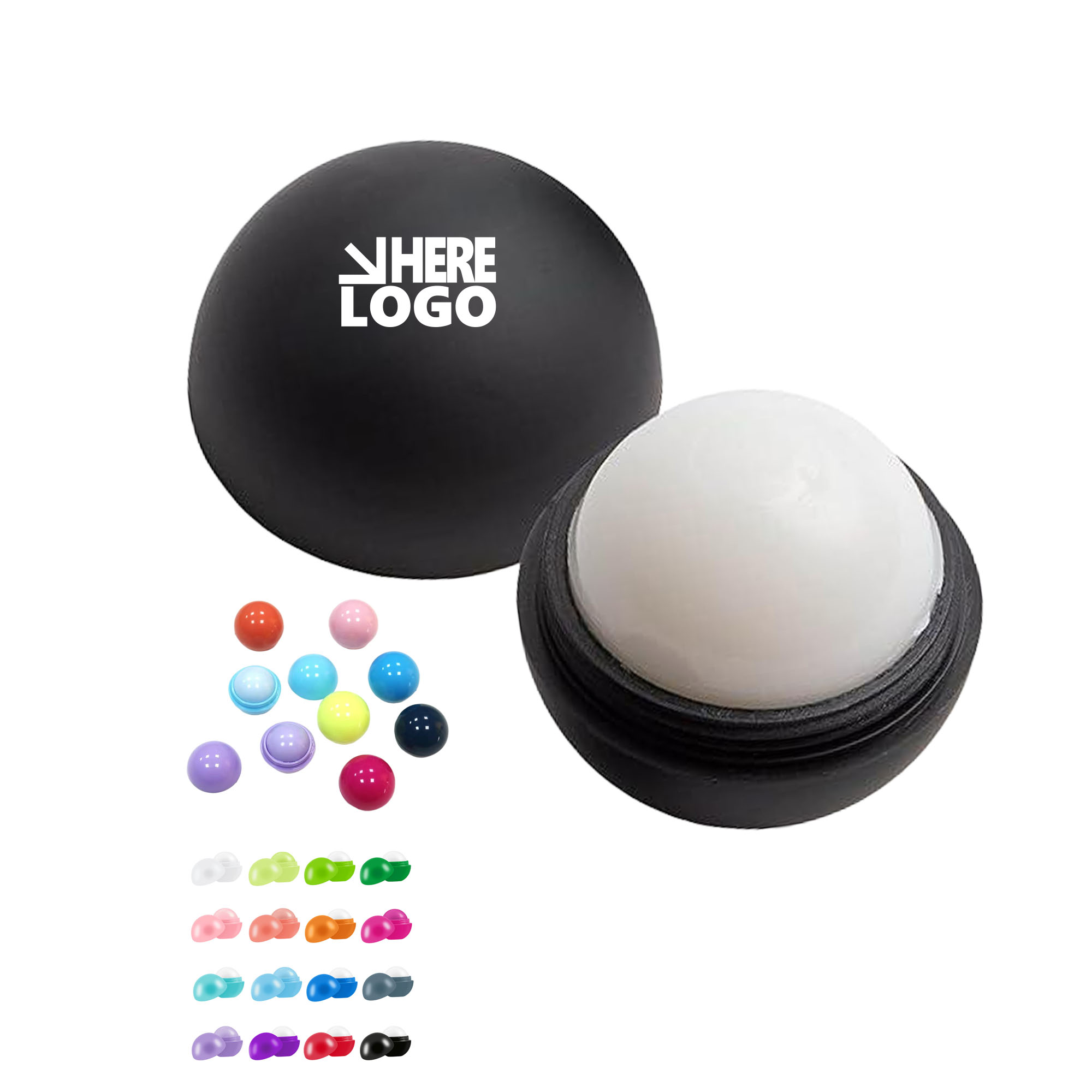 Yummy Round Lip Balm 6