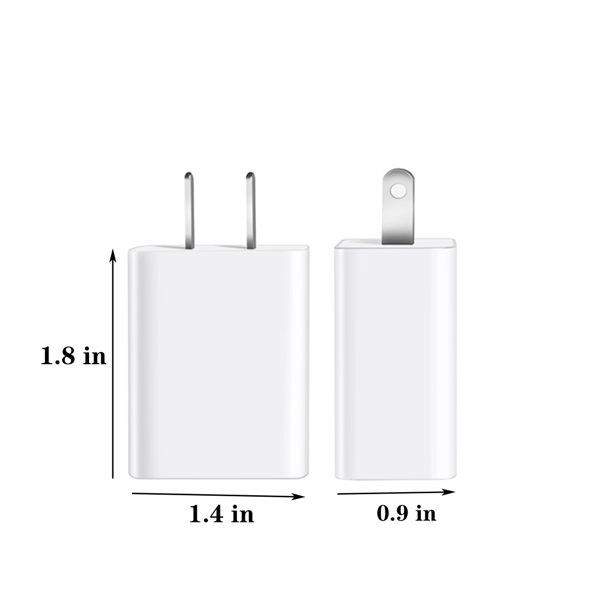 Custom Fast Charger Adapter Safe Cell Phone USB Wall Charger 3
