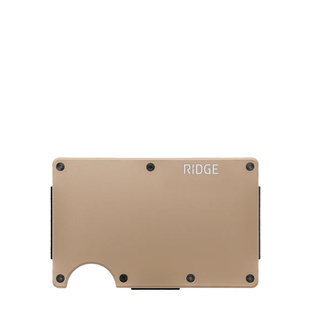 Ridge Wallet Aluminum w/ Money Clip