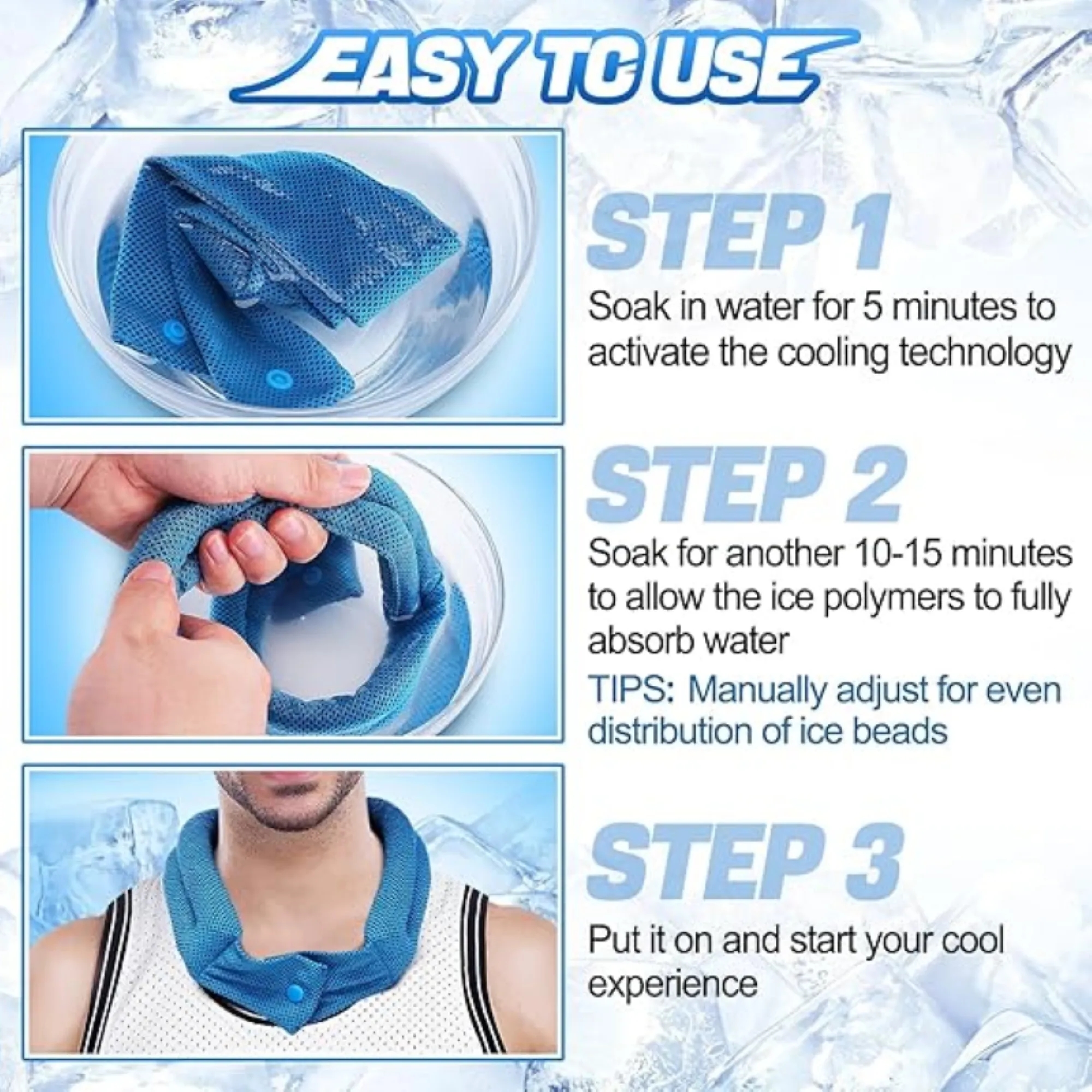 Summer Outdoor Activity Cooling Towel 5