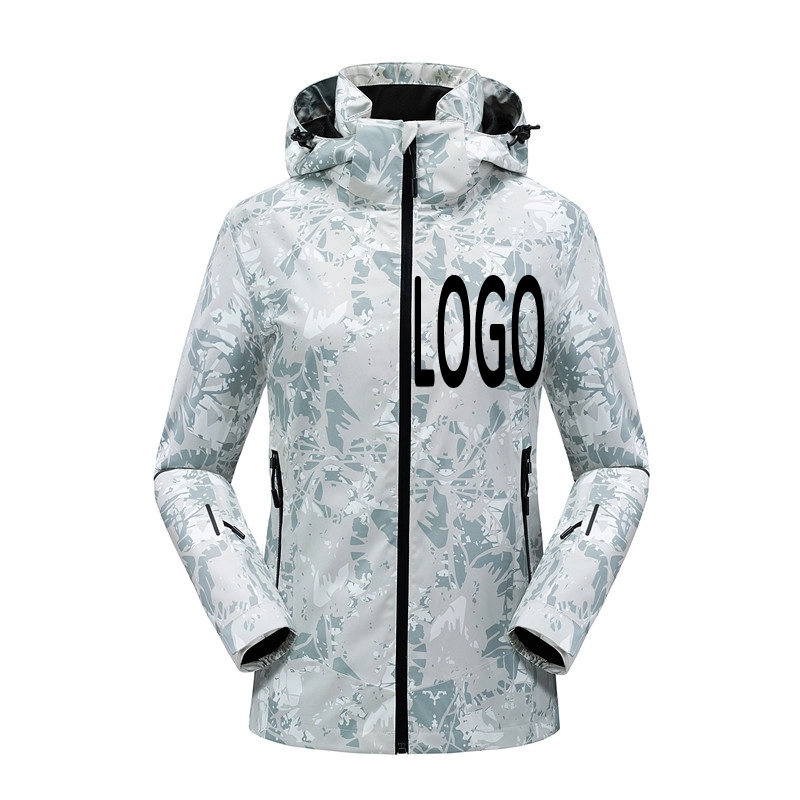 Waterproof Detachable 2-layer Hiking Jacket & Outdoor Coat 6