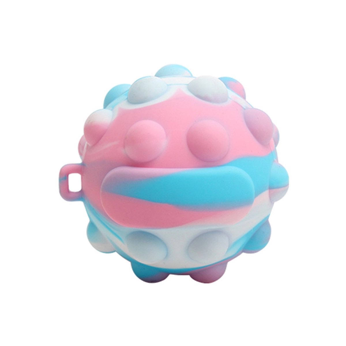 Custom Silicone Tie Dye Stress Ball Push Pop bubble balls 7