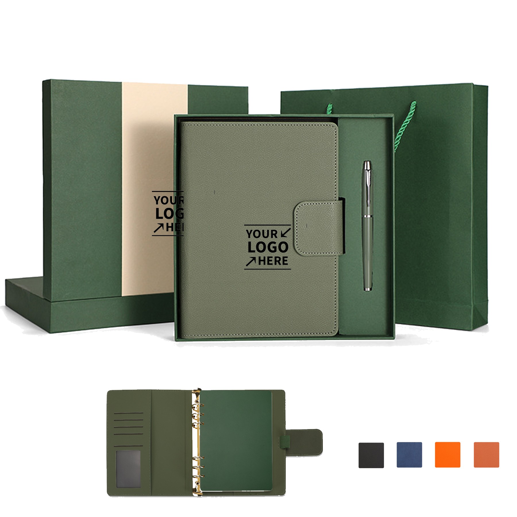 Hardcover Leather Notebook