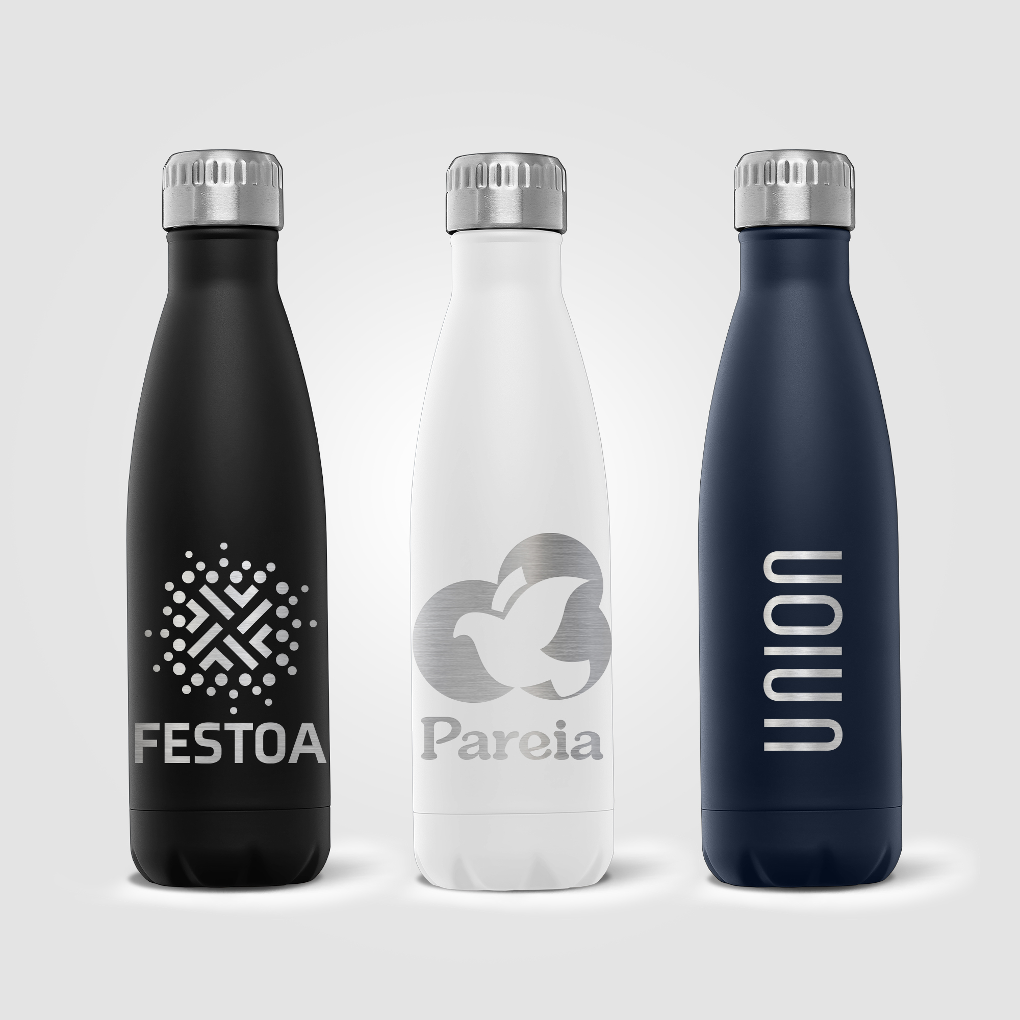 Ibiza Recycled - 22 oz. Single-Wall Stainless Water Bottle 12