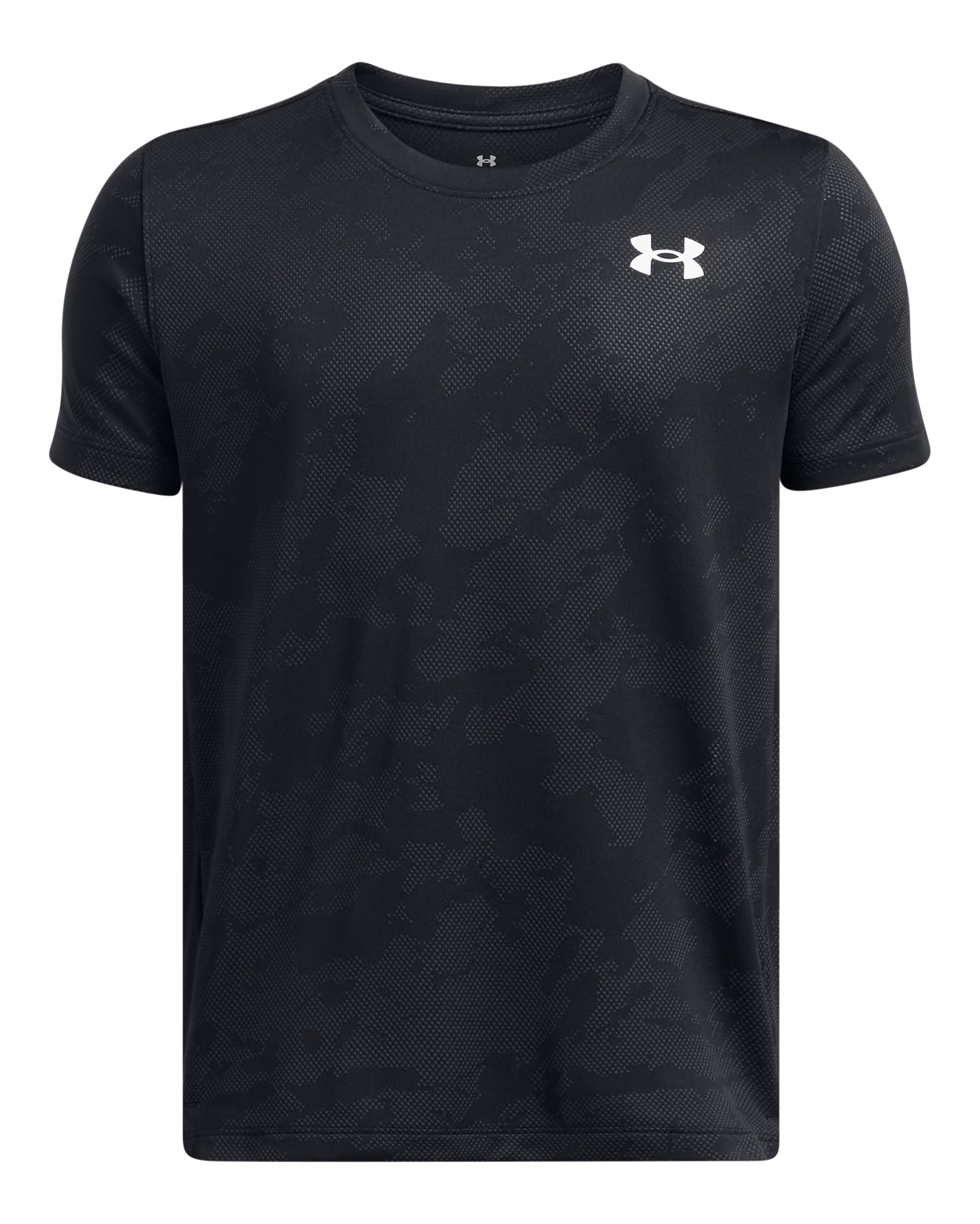 UA Tech Vent Jacquard Boys' Short Sleeve 6
