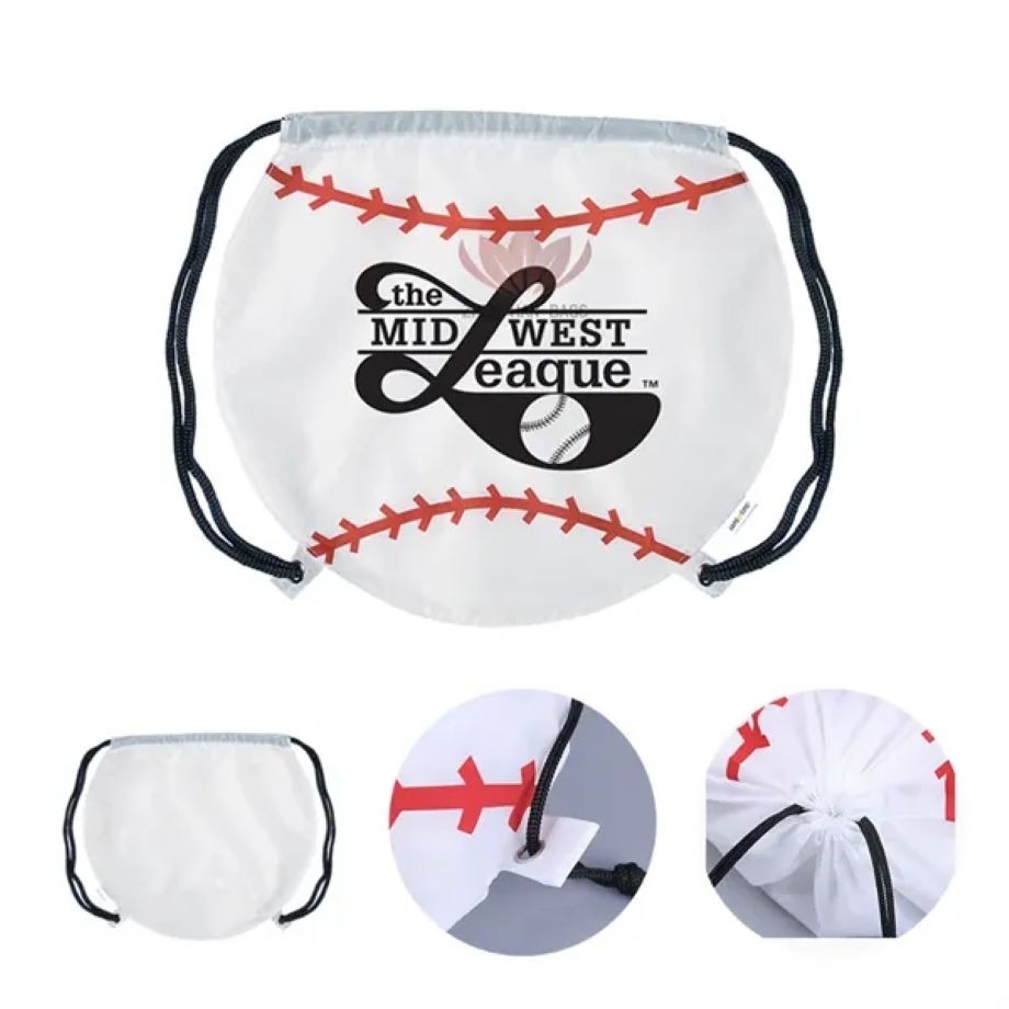 Ball Shape Drawstring Bag 2