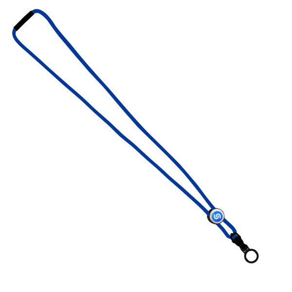 3/16" Nylon Cord Lanyard with Snap-Buckle Release, Standard O-Ring & Slider 86