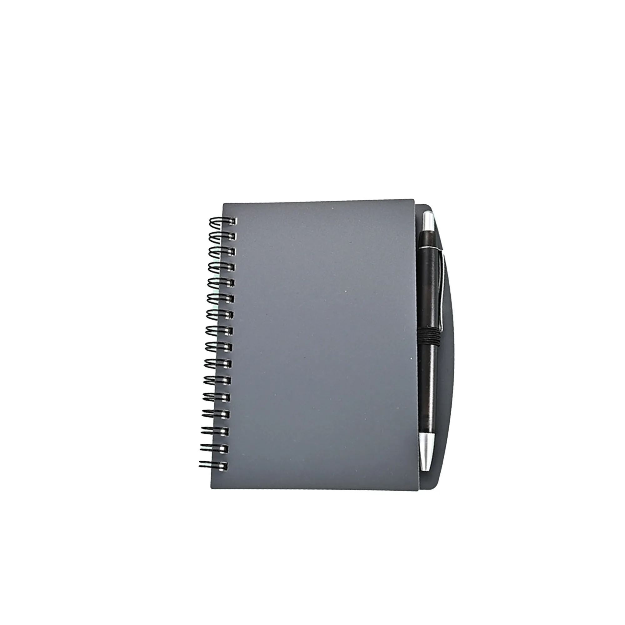A6/A5 Basic Matte Cover Spiral Notebook with Pen 6