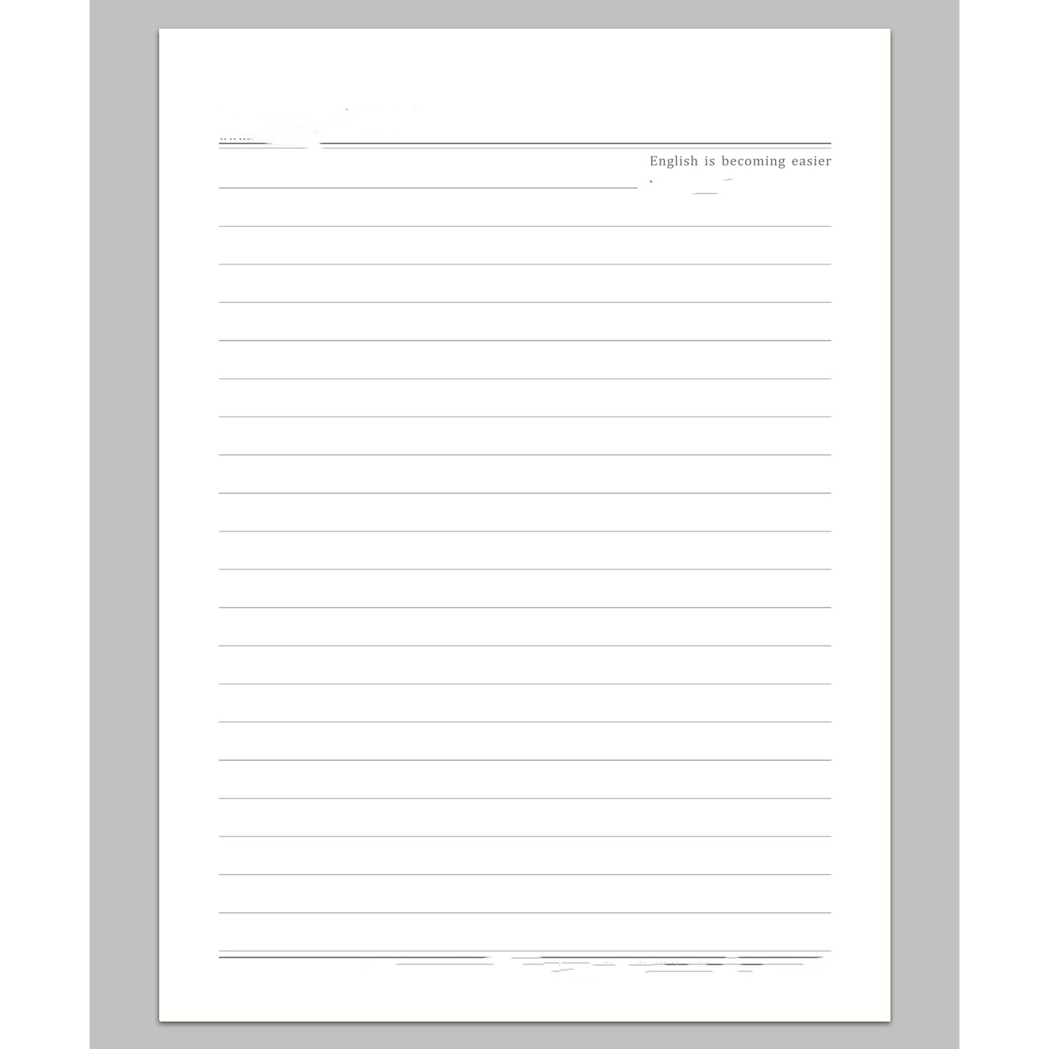 Paper Note Pad 5