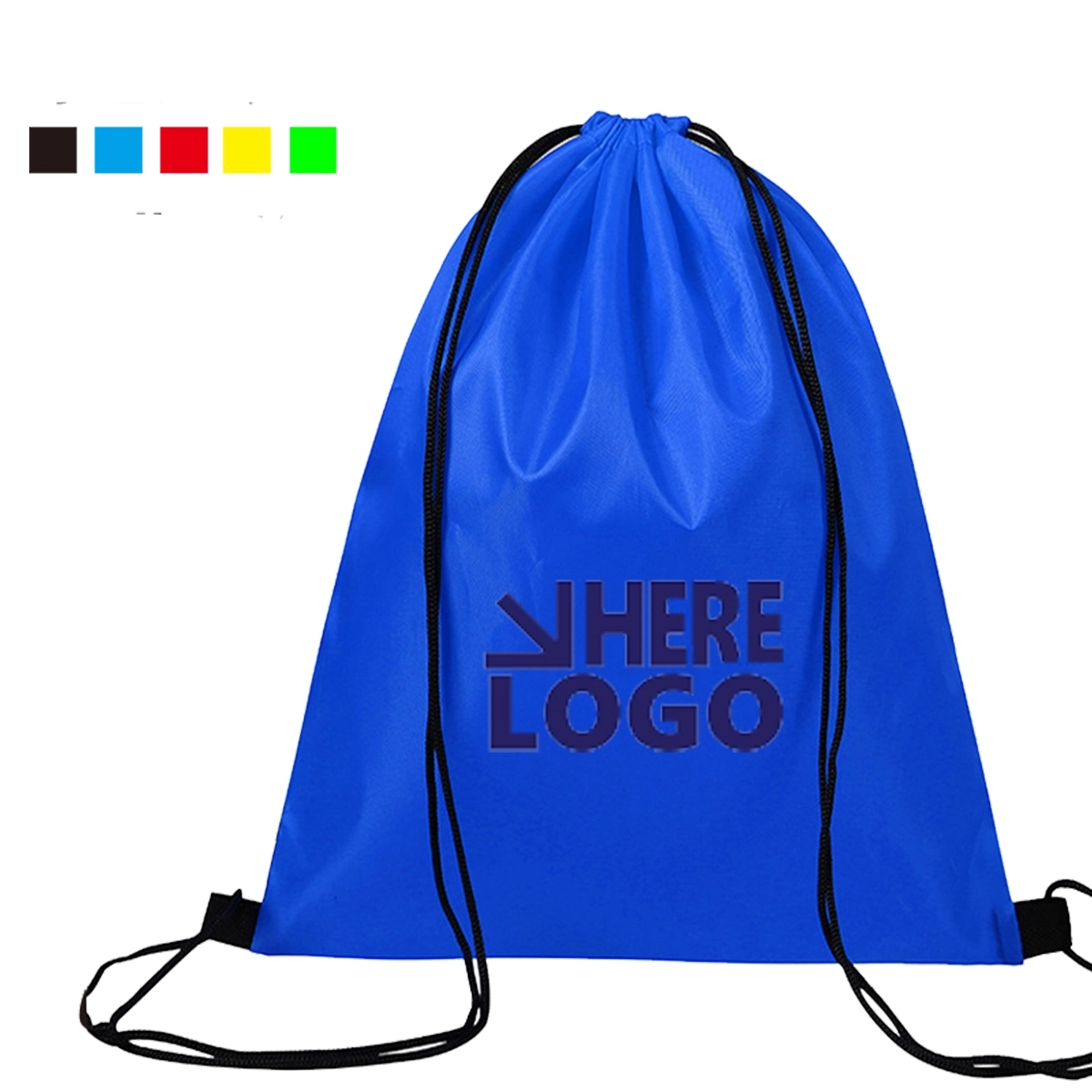 Full Color Polyester Outdoor Sports Drawstring Bag 4