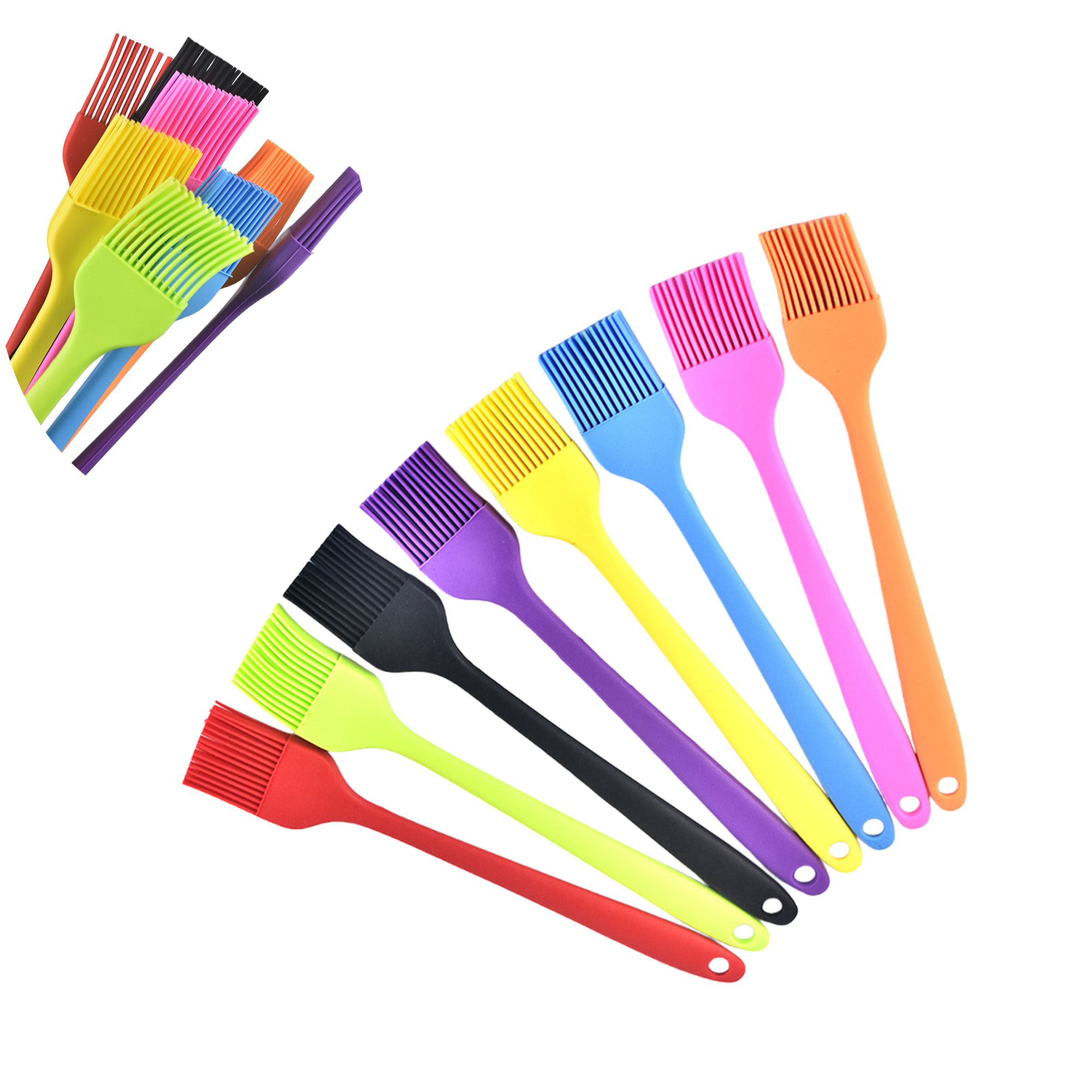 Custom Logo Silicone Oil Brush 8