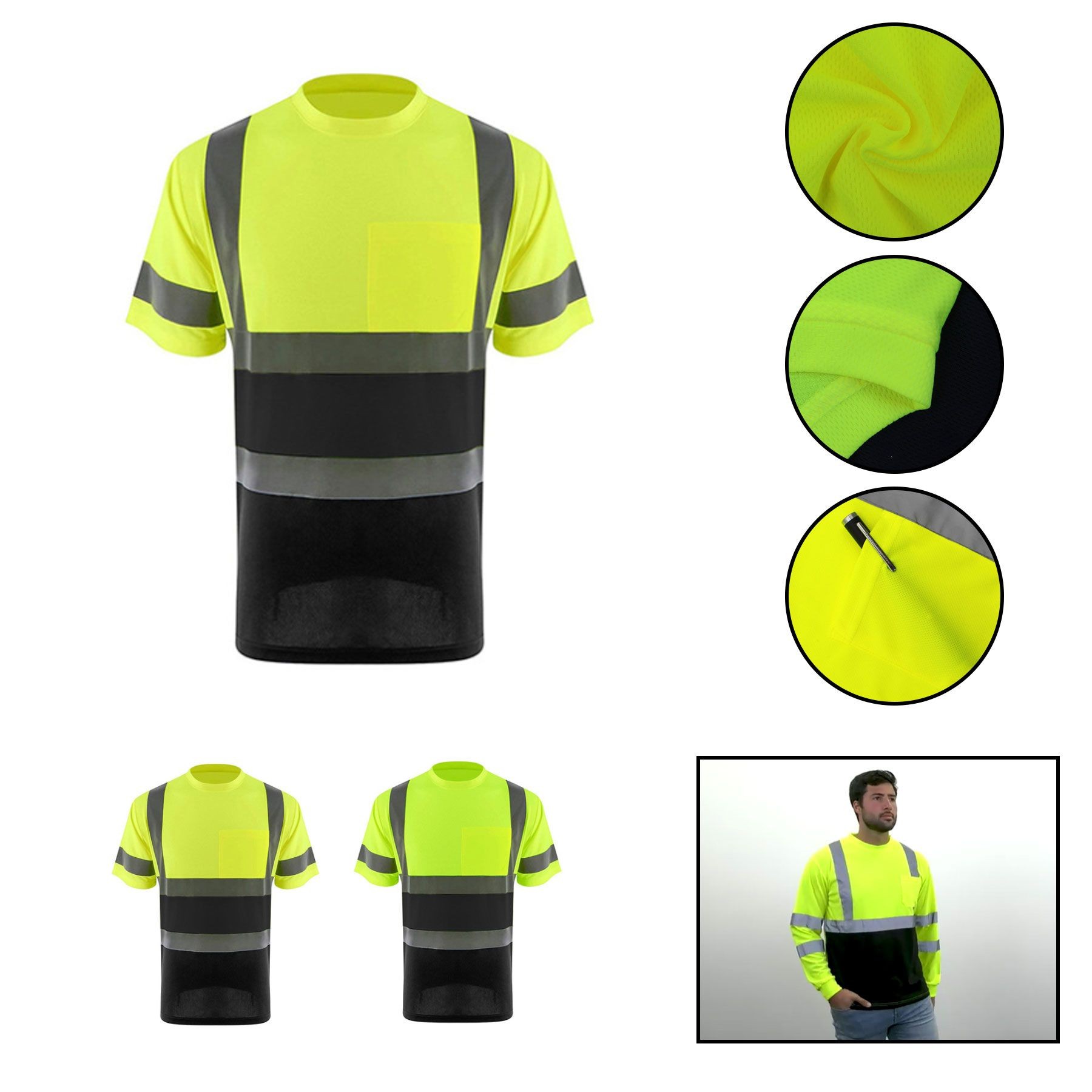 Reflective Safety T Shirt