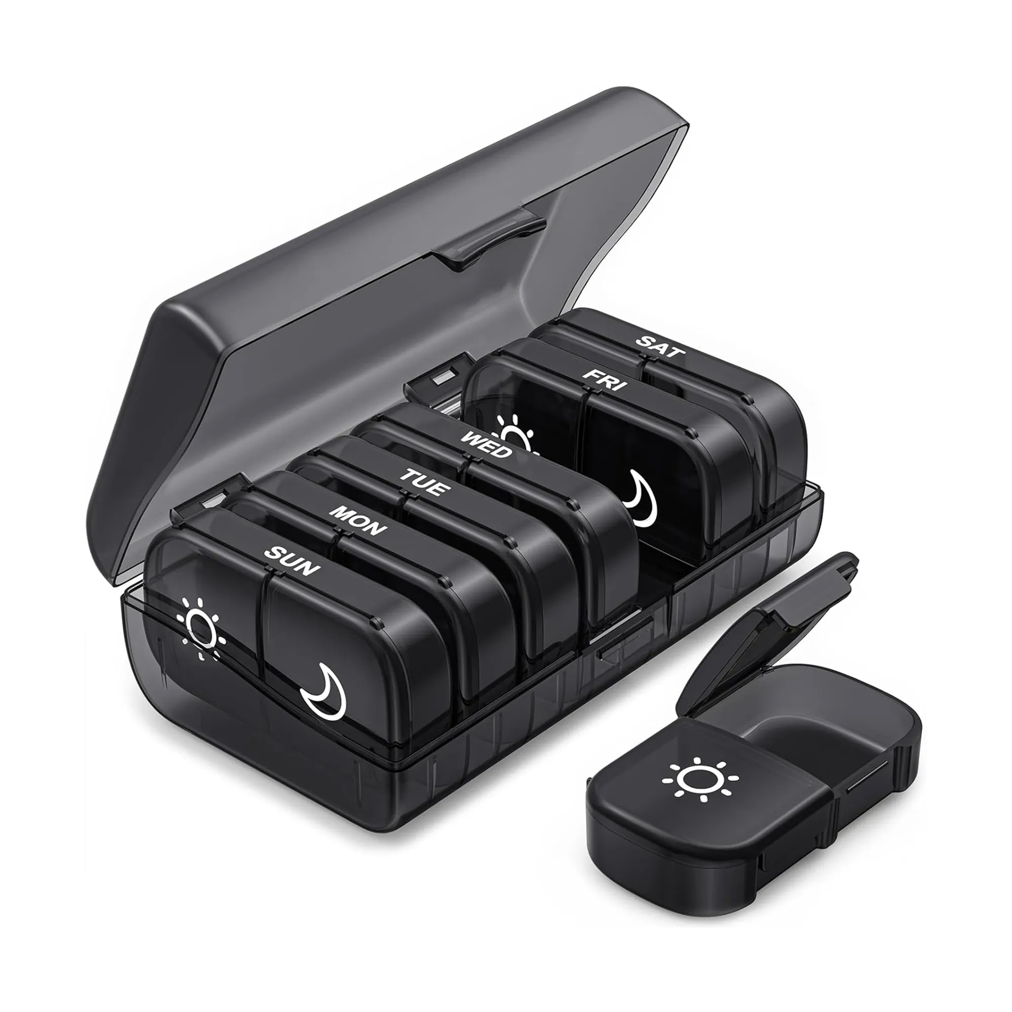 Pill Box 7 Day Organizer 9